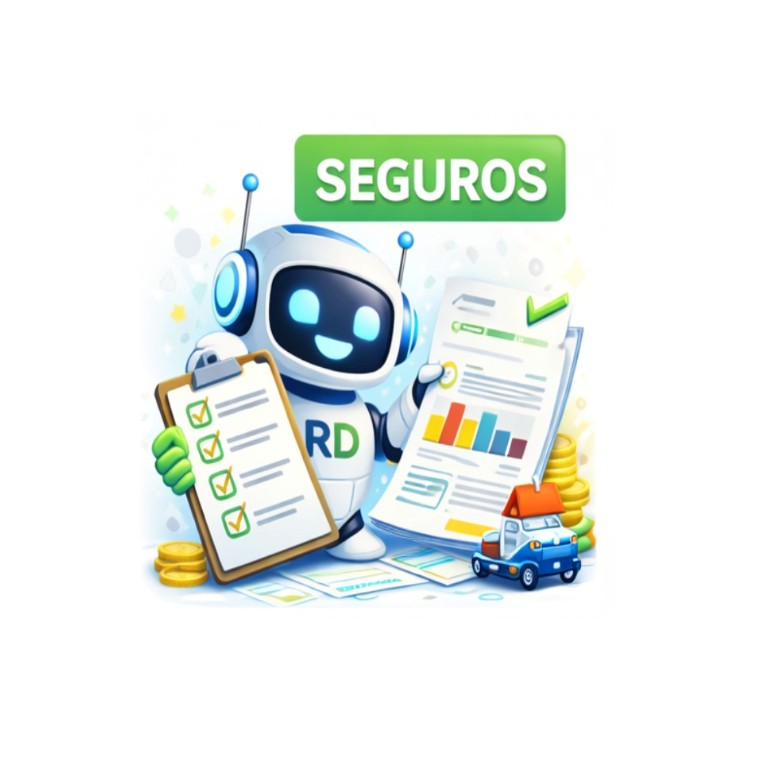 Factura de luz sobre una mesa junto a una bombilla