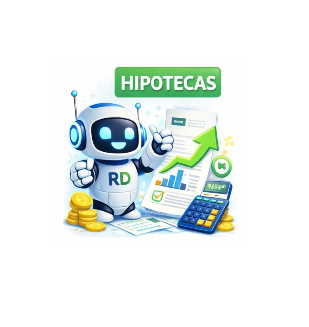 Persona revisando documentos de hipoteca en una mesa